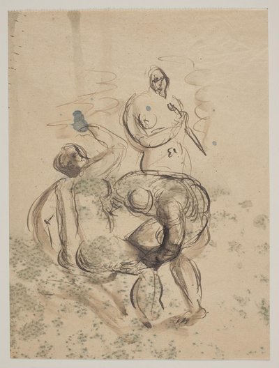 Compositie met drie naakte vrouwen door Vilhelm Lundstrøm