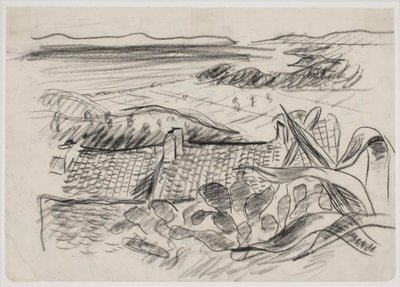 Landschap met agave door Vilhelm Lundstrøm