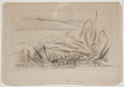 Landschap met Agave. Zuid-Frankrijk door Vilhelm Lundstrøm