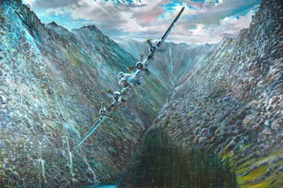 B17G Zwitserse landing 2, 2021 door Vincent Alexander Booth