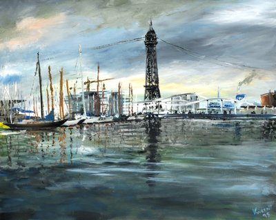 Barcelona boten door Vincent Alexander Booth