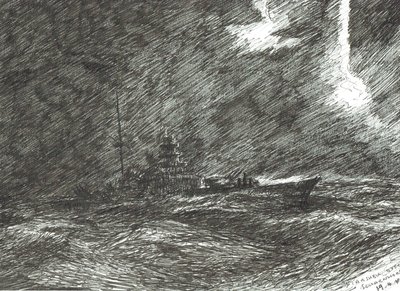 Slag om Noordkaap 1943, 2011 door Vincent Alexander Booth