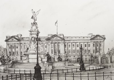 Buckingham Palace, Londen door Vincent Alexander Booth