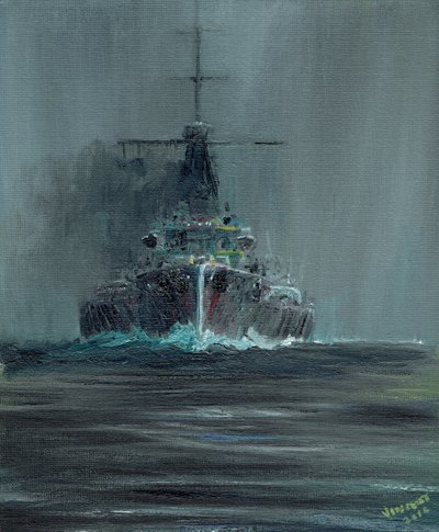 Dreadnought 1907, 2016 door Vincent Alexander Booth