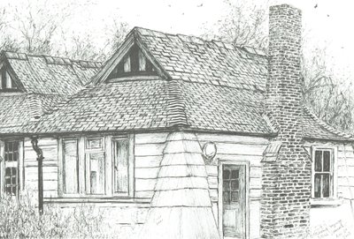 Poorthuis bij Osborne huis, 2008 door Vincent Alexander Booth