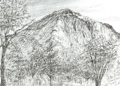Great Gable, 2005 door Vincent Alexander Booth