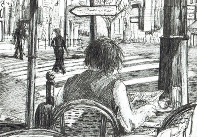 La Rotonde - Parijs door Vincent Alexander Booth