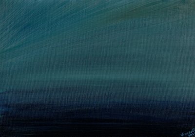 Oceaan schemering, 2017 door Vincent Alexander Booth