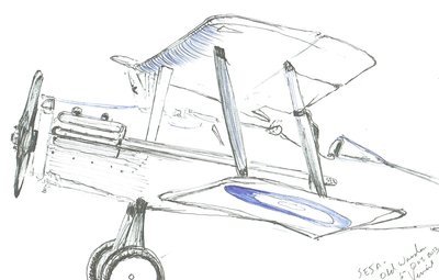 SE5-A bij Old Warden, 2013 door Vincent Alexander Booth