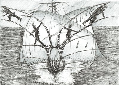 Storm Scheppers Bismarck Zee door Vincent Alexander Booth