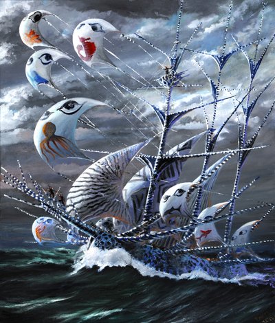 Stormscheppers Bohai Zee, 2019 door Vincent Alexander Booth