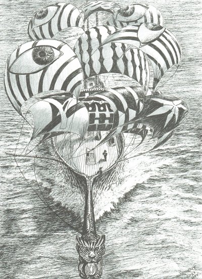 Stormscheppers Lake de Cahora Bassa, 2021 door Vincent Alexander Booth