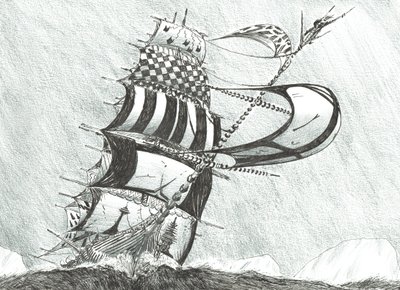 Storm Scheppers Prins Gustav Adolf Zee door Vincent Alexander Booth