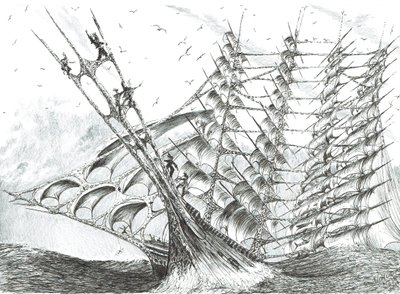 Stormscheppers redden Gele Zee door Vincent Alexander Booth