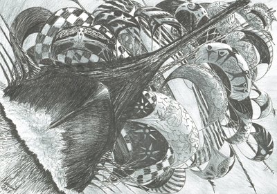 Stormscheppers Adriatische Zee door Vincent Alexander Booth