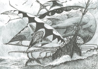 Stormscheppers Egeïsche Zee, 2018 door Vincent Alexander Booth