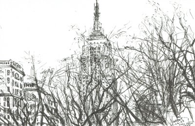 Uitzicht vanuit café New York, 2003 door Vincent Alexander Booth