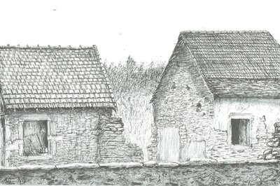 Huis nabij Frans/Zwitserse grens, 2008 door Vincent Alexander Booth