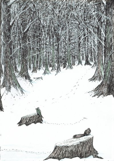 pagina5, Het Kasteel in het Bos van Findhorn, 2006 door Vincent Alexander Booth