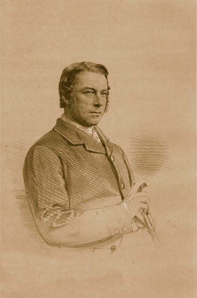 Mr. F.J.S. Foljambe. M.P., 1879 door Vincent Brooks Day and Son