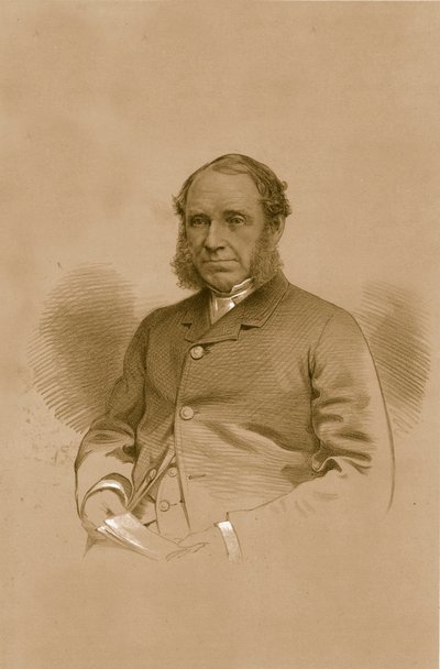 Mr. George Fenwick, 1879 door Vincent Brooks Day and Son