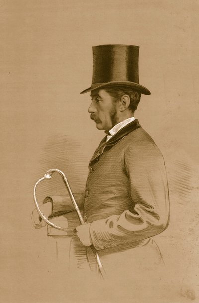 De graaf van Zetland, 1879 door Vincent Brooks Day and Son