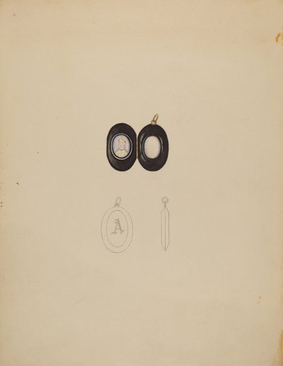 Medaillon door Vincent Burzy