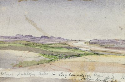 Antelope Hills en Grote Canadese Rivier, 1869 door Vincent Colyer