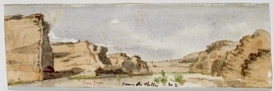 San Juan Canyon de Chelly Nr. 2 (Canyon de Chelly, Arizona), 1869-1871 door Vincent Colyer