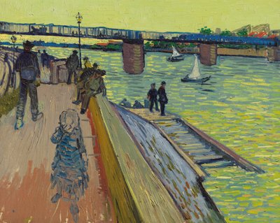 Le pont de Trinquetaille, 1888 door Vincent van Gogh