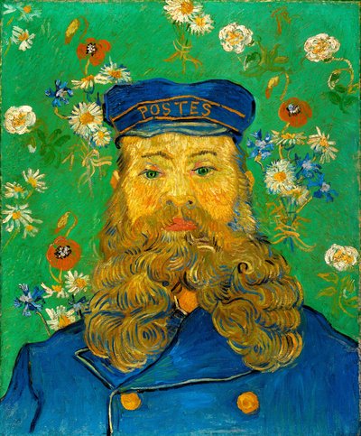 Portret van Joseph Roulin, 1889 door Vincent van Gogh