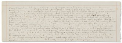 Autograaf manuscript, transcripties van bijbelteksten in het Engels door Vincent van Gogh