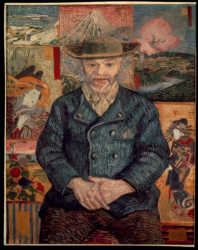 Portret van Père Tanguy door Vincent van Gogh