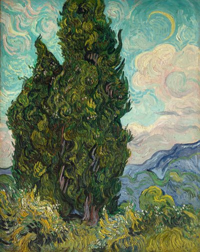 Cipressen door Vincent van Gogh