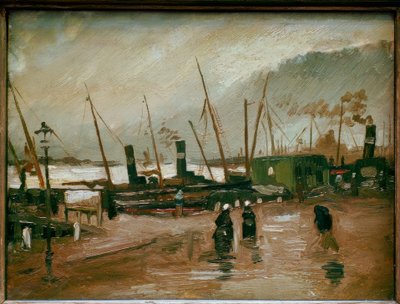 De Ruijterkade in Amsterdam door Vincent van Gogh