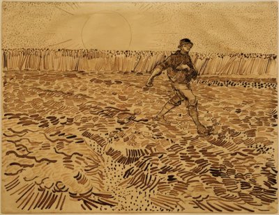 De zaaier door Vincent van Gogh