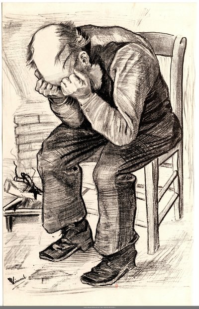 Gogh - Op de drempel van de eeuwigheid, NUM EM VAN GOGH 3 door Vincent van Gogh