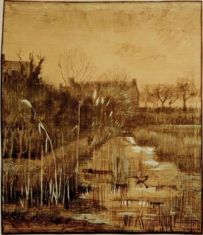 Gracht door Vincent van Gogh