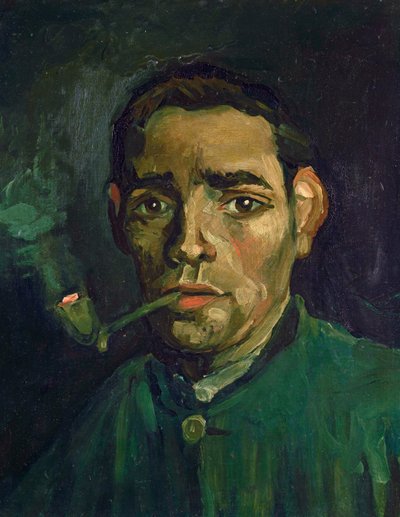 Hoofd van een man, 1884-5 door Vincent van Gogh