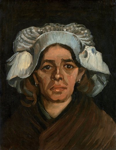 Hoofd van een Vrouw, 1885 door Vincent van Gogh