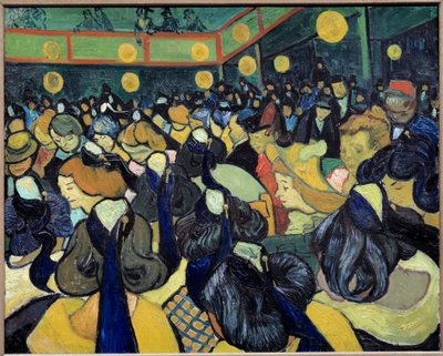 De danszaal in Arles door Vincent van Gogh