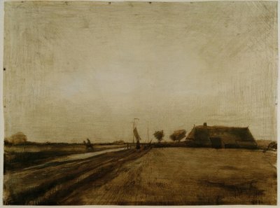 Landschap in Drenthe door Vincent van Gogh
