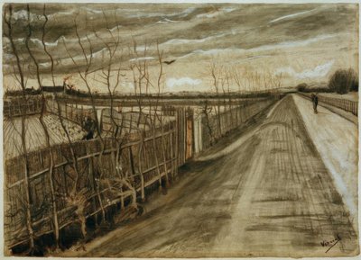 Landweg door Vincent van Gogh