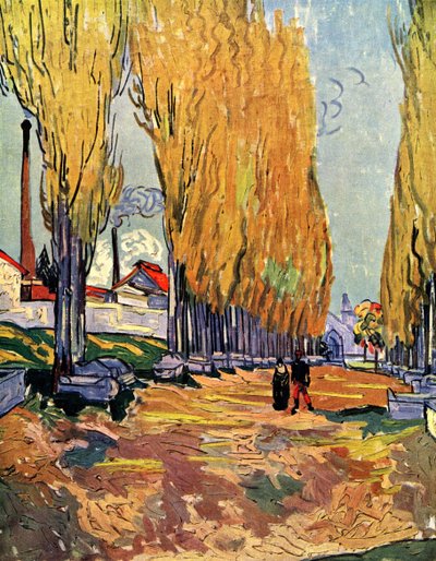 Les Alyscamps door Vincent van Gogh