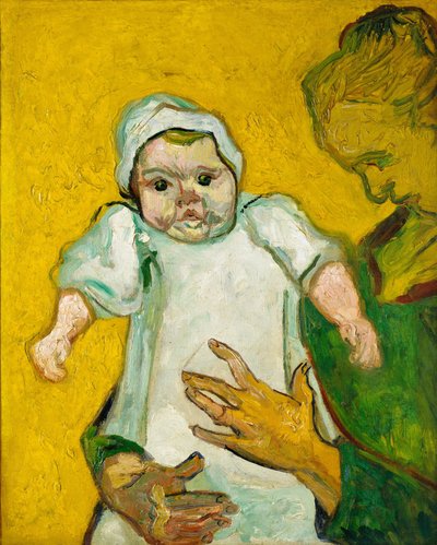 Madame Roulin en haar Baby door Vincent van Gogh