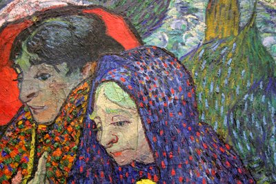 Herinnering aan de Tuin in Etten Dames van Arles, 1888 door Vincent van Gogh
