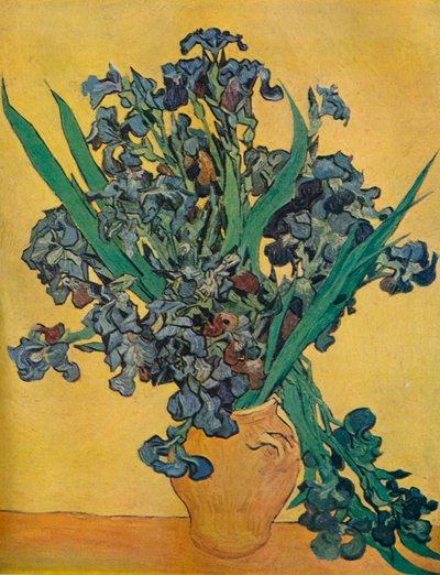 Stilleven: Iris, 1890 door Vincent van Gogh
