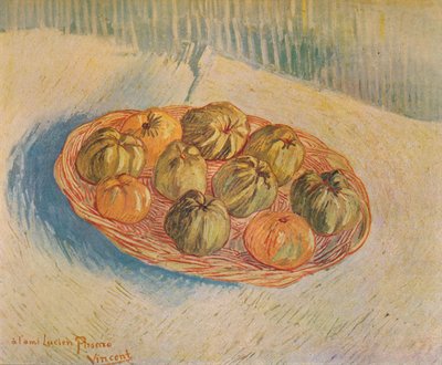 Mand Gevuld Met Appels door Vincent van Gogh