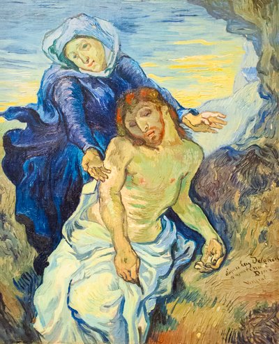 Pietà door Vincent van Gogh