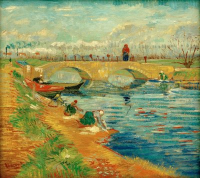 Pont de Gleize bij Arles door Vincent van Gogh